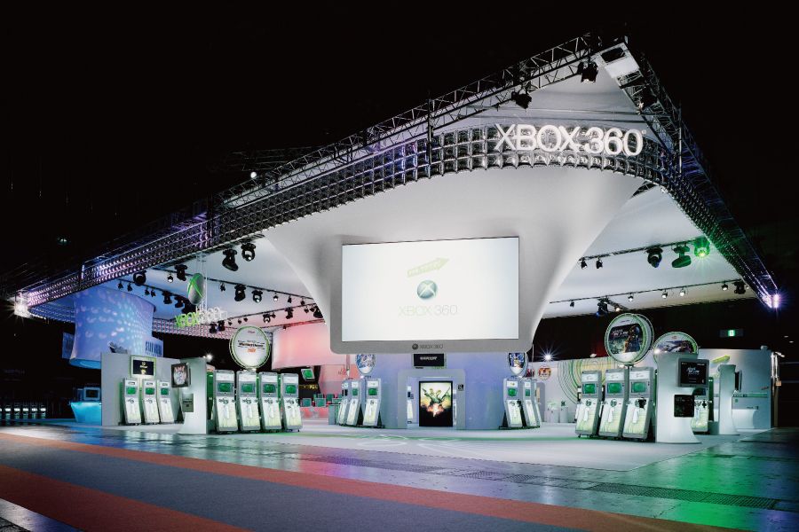 2008 Tokyo Game Show Xbox Booth