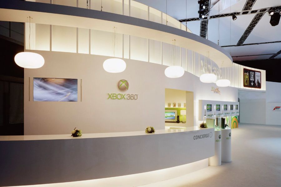 2009 Tokyo Game Show Xbox Booth